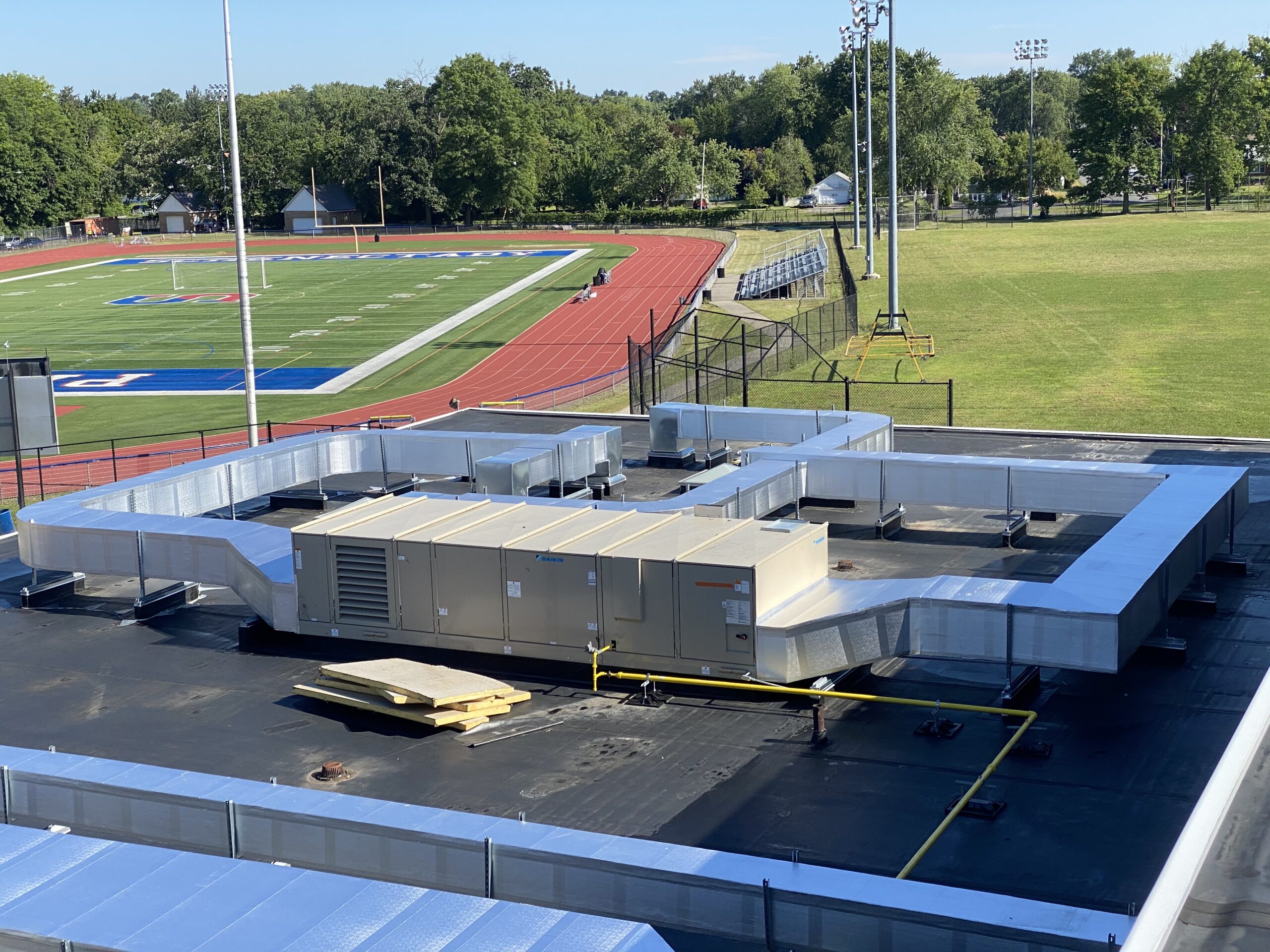 Schenectady High School Roof